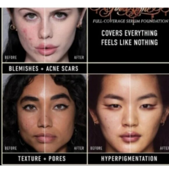 KVD🍏Good Apple🍎 Full Coverage Serum Foundation  012 Light🆕📦⌚🏃💨⚡🚚 - Picture 11 of 16